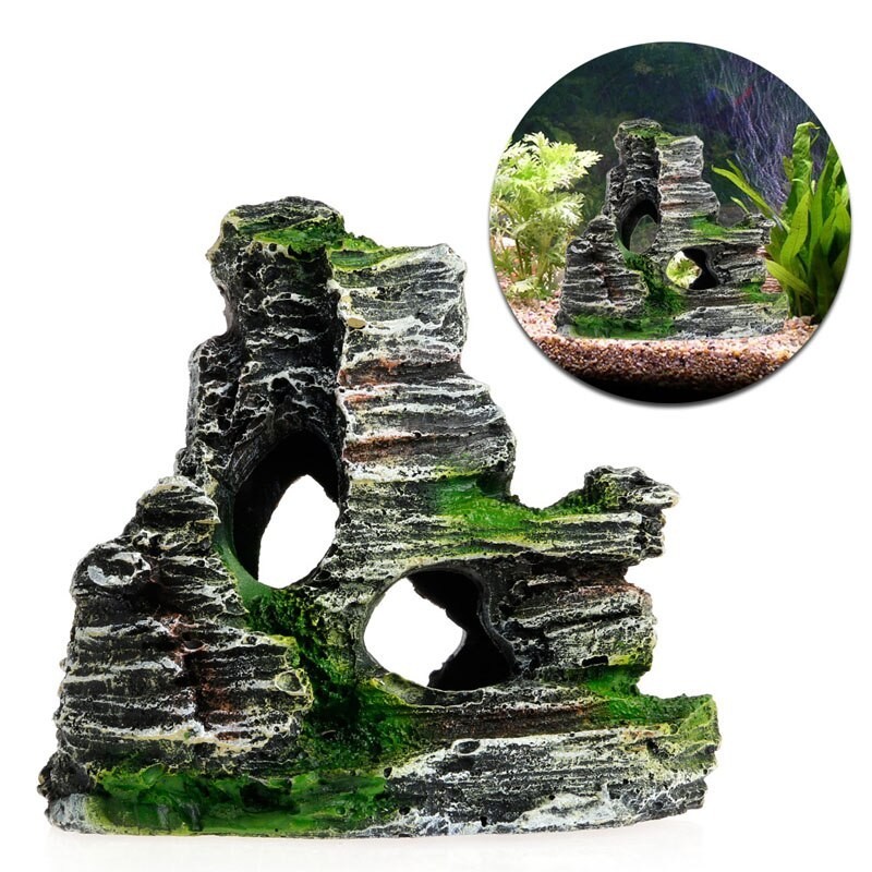 Resin rock cave - aquarium decorationDecorations