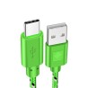 Nylon braided cable - data / sync / fast charging - USB Type CCables