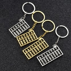 Keychain with abacus - 6 - 8 rowsKeyrings
