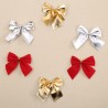 Decorative Christmas tree bowknots - 12 piecesChristmas