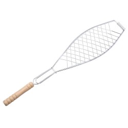 Grill mesh basket - for meat / fish / vegetablesBBQ
