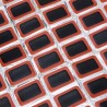 Bicycle tire repair stickers - square / round - 25mm - 48 piecesRepair