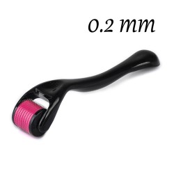 Derma roller - micro needling - titanium needle - for face / neckSkin