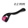 Derma roller - micro needling - titanium needle - for face / neckSkin