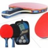 Table tennis racket - long handle - with 3 ping pong ballsTable tennis