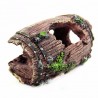 Aquarium decoration - resin wooden barrelAquarium