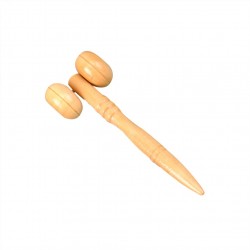 Wooden massage roller - for eyes / faceMassage