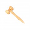 Wooden massage roller - for eyes / faceMassage