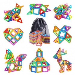 Magnetic plastic blocks - construction set - educational toyConstruction