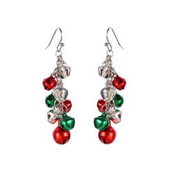 Christmas motifs earrings - snowman - Christmas tree - snowflakesEarrings