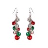 Christmas motifs earrings - snowman - Christmas tree - snowflakesEarrings