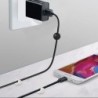 Cable clip winder - organizer - round desk clipCables