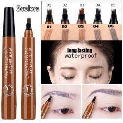 Eyebrow waterproof pen - fork style tipEyes