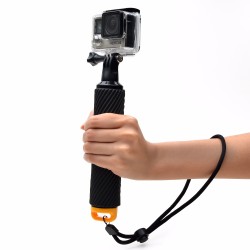 Rubber monopod - floating dobber - for GoProAccessories