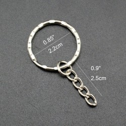 Vintage silver elephant - keychainKeyrings