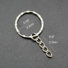Vintage silver elephant - keychainKeyrings