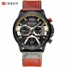 CURREN - luxury Quartz watch - leather strap - waterproofWatches