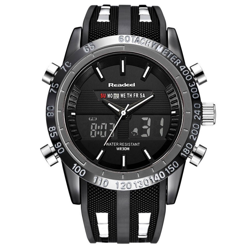 Digital Quartz watch - waterproof - LEDWatches