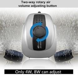 Silent aquarium air flow pump - oxygen compressorAquarium