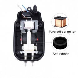 Silent aquarium air flow pump - oxygen compressorAquarium