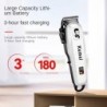 Kemei 809A - professional hair clipper - trimmer- adjustable speed - LEDHair trimmers