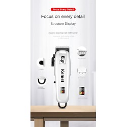 Kemei 809A - professional hair clipper - trimmer- adjustable speed - LEDHair trimmers