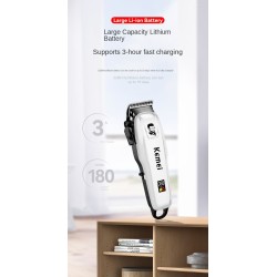 Kemei 809A - professional hair clipper - trimmer- adjustable speed - LEDHair trimmers