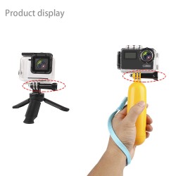 Tripod mount adapter - knob - long thumb screw - for GoProMounts