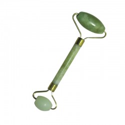 Natural jade - face / neck massager - rollerMassage