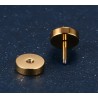 Round dumbbell - stainless steel earringsEarrings