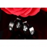 Small hoops earrings - with zirconia - stainless steelEarrings