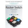 4 Pin DPST - T85 - car / boat toggle - rocker switch with LED - waterproofSwitches