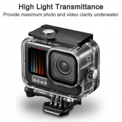 Waterproof housing case - diving / underwater cover - for GoPro Hero 9 BlackProtection