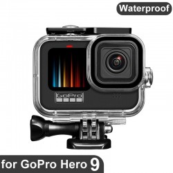 Waterproof housing case - diving / underwater cover - for GoPro Hero 9 BlackProtection
