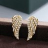 Crystal angel wings earringsEarrings