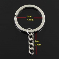 Cross with Jesus - metal keychainKeyrings