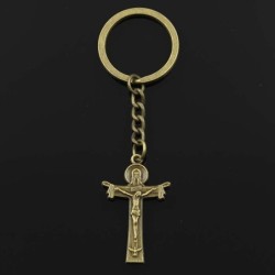 Jesus on the cross - metal keychainKeyrings