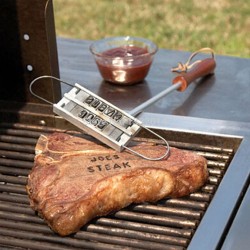 BBQ - meat name branding iron with with changeable lettersBBQ