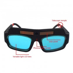 Welding goggles - anti-shock lens - solar powered - auto darkeningHelmets