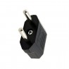 US flat plug to EU round plug - adapter - travel plugPlugs