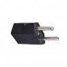 US flat plug to EU round plug - adapter - travel plugPlugs