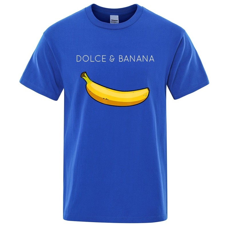 Dolce & Banana - fashion short sleeve t-shirtT-shirts Dolce & Banana - fashion short sleeve t-shirtT-shirts