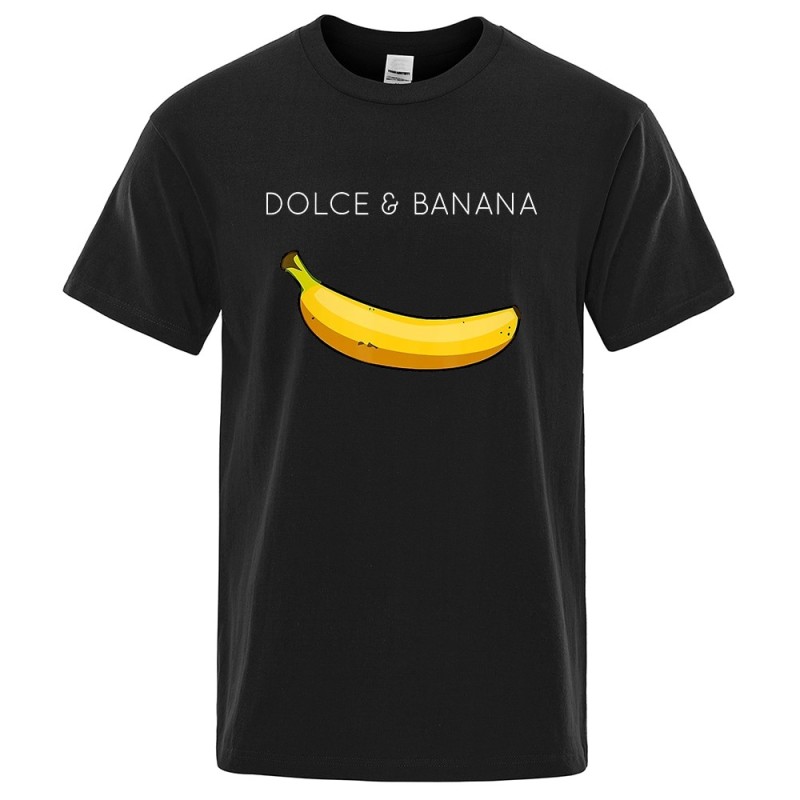 Dolce & Banana - fashion short sleeve t-shirtT-shirts Dolce & Banana - fashion short sleeve t-shirtT-shirts