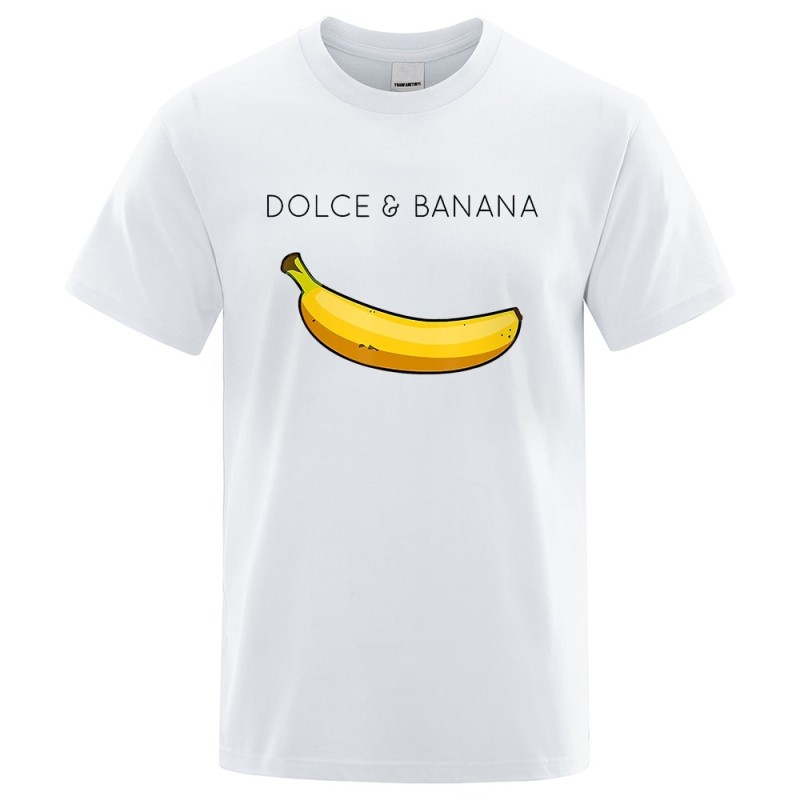 Dolce & Banana - fashion short sleeve t-shirtT-shirts Dolce & Banana - fashion short sleeve t-shirtT-shirts