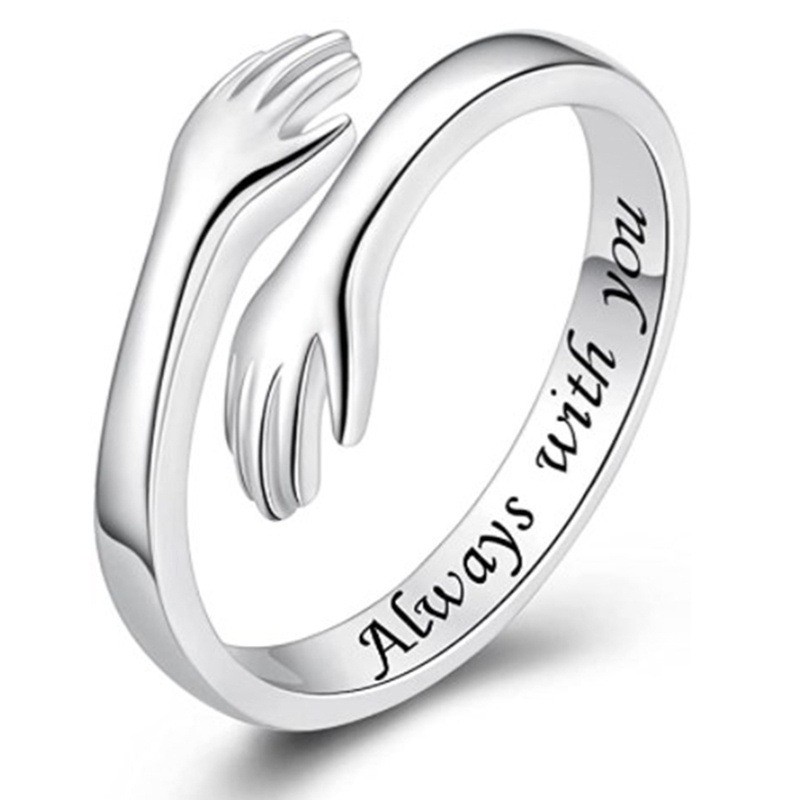 Resizable ring - "I Love You Forever" - unisexRings
