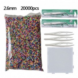 Hama beads - 2.6mm - template - tweezers - set - educational toy - 20000 piecesEducational