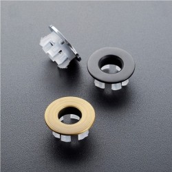 Bathroom sink drain stopper - overflow round ring - coverDrains