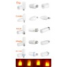 Flame fire effect light - LED bulbE14