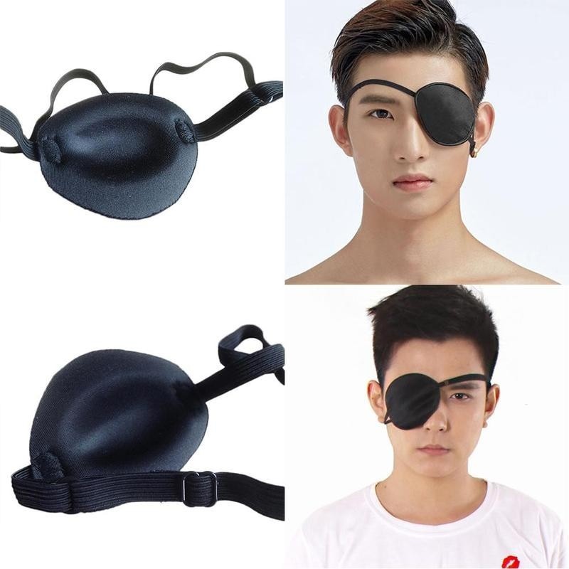 Black eye patch - pirate style - Halloween / masqueradesMasks