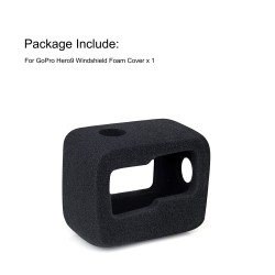Windshield foam cover - windproof / noise reduction - for GoPro Hero camerasProtection